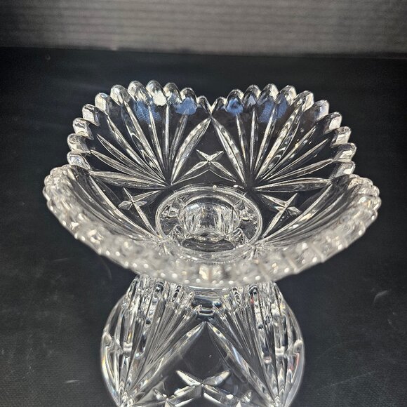 Vintage Nachtmann Bleikristall Crystal Candle Holder Set By Mark Aurel - Picture 8 of 10